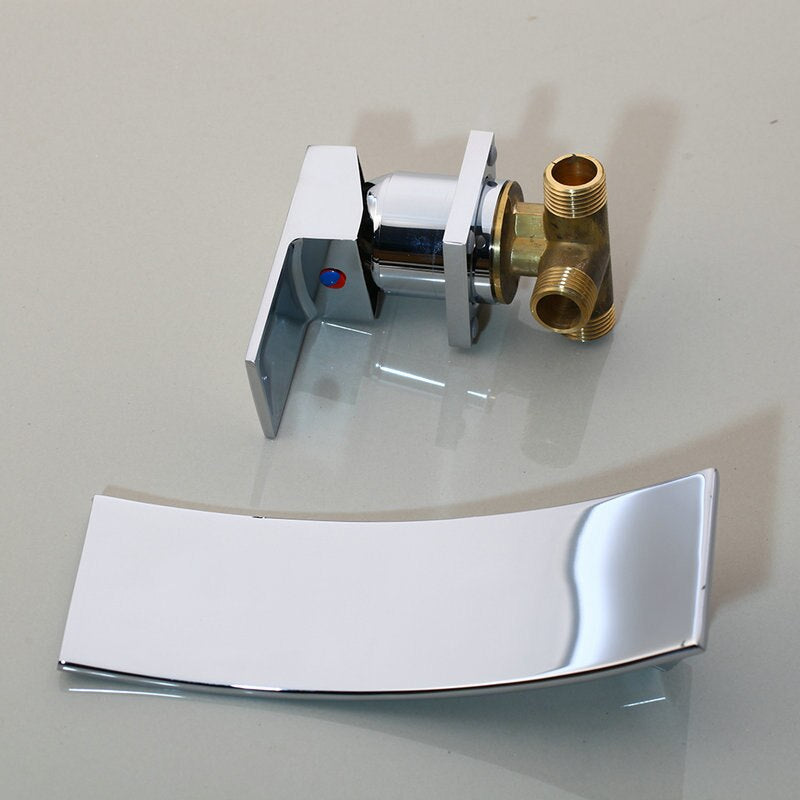 Bathroom Wall Mounted Waterfall Faucet