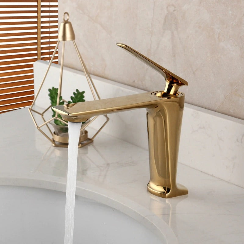 Steam Spout Wash Basin Sink Mixer Taps Faucet