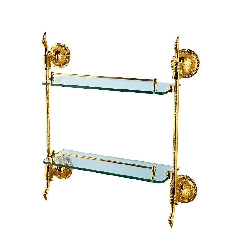 Golden Plated Bathroom Hardware Set