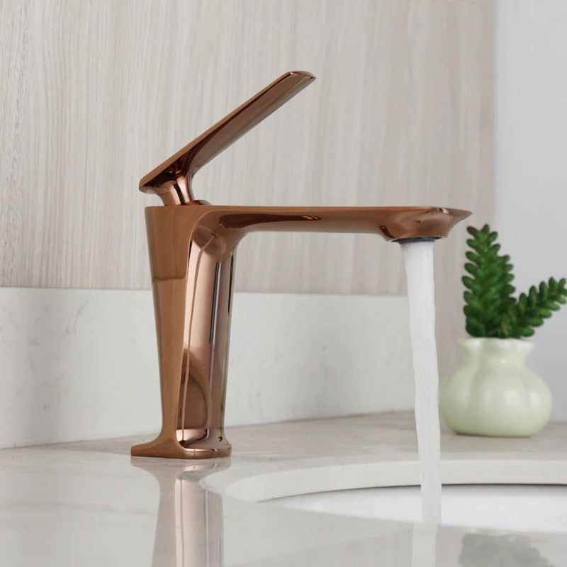 Steam Spout Wash Basin Sink Mixer Taps Faucet