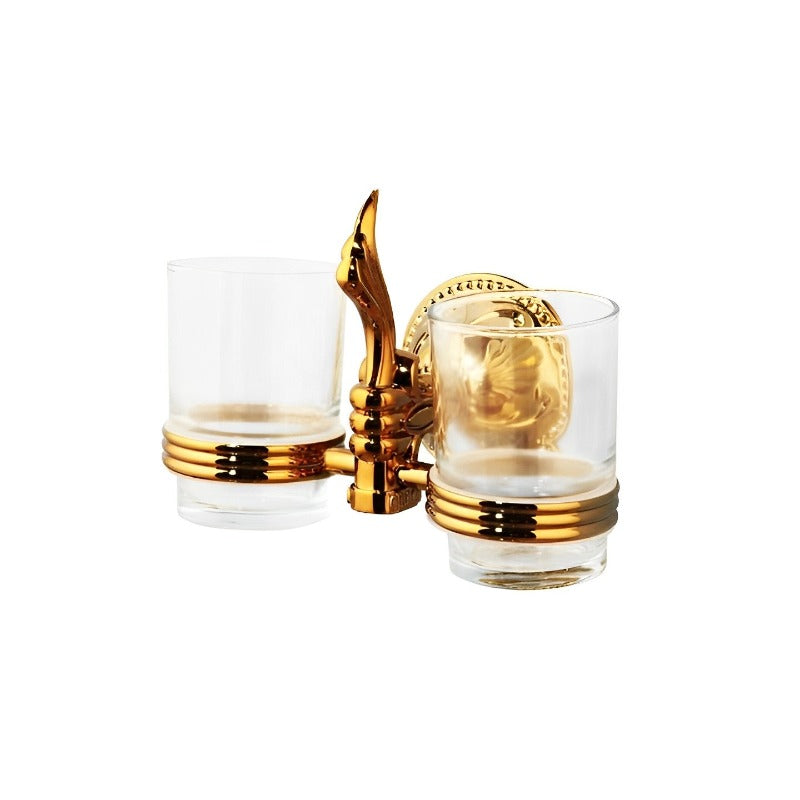 Golden Plated Bathroom Hardware Set