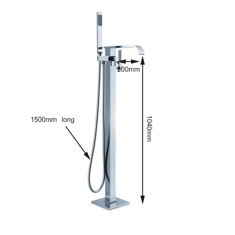 Soild Brass Single Handle Bathtub Shower Set