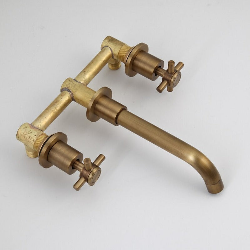 Dual Handle Sink Bathtub Basin Mixer Tap
