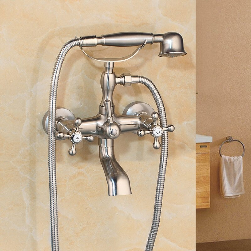 Solid Brass Telephone Shape Bathroom Shower