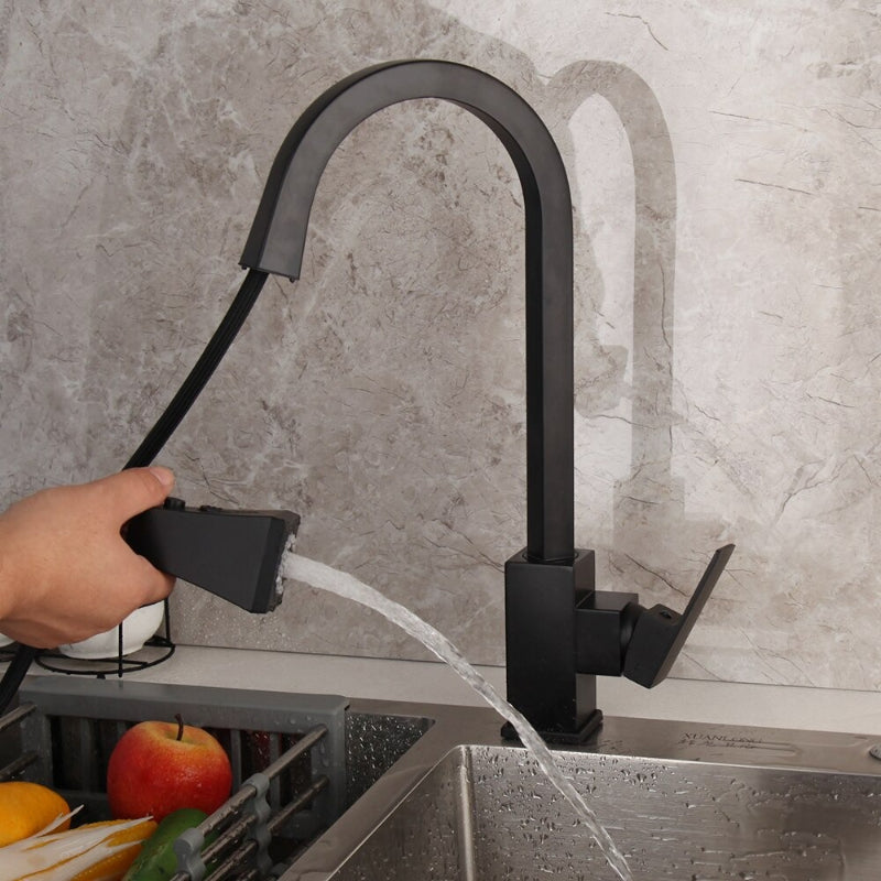 Single Hole Spout Kitchen Mixer Faucet Tap