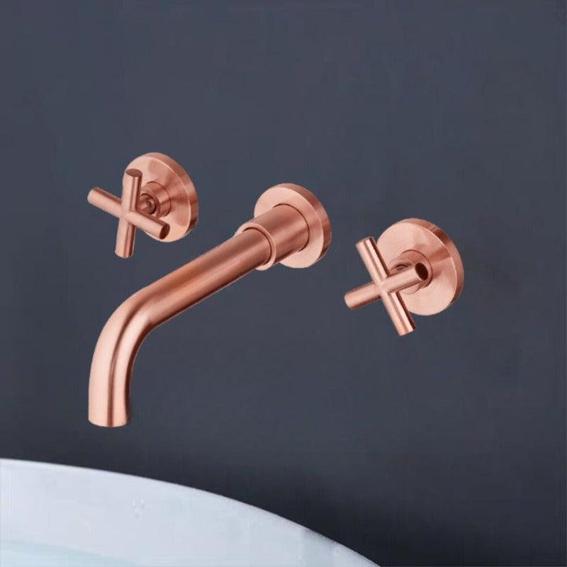 Dual Handle Sink Bathtub Basin Mixer Tap
