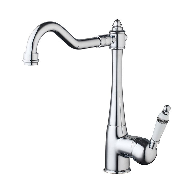 Spout Rotating Basin Sink Mixer Faucet Tap