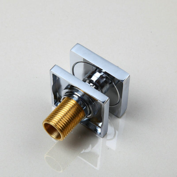Wall Mounted Square Shape Jets Shower Mixer Control