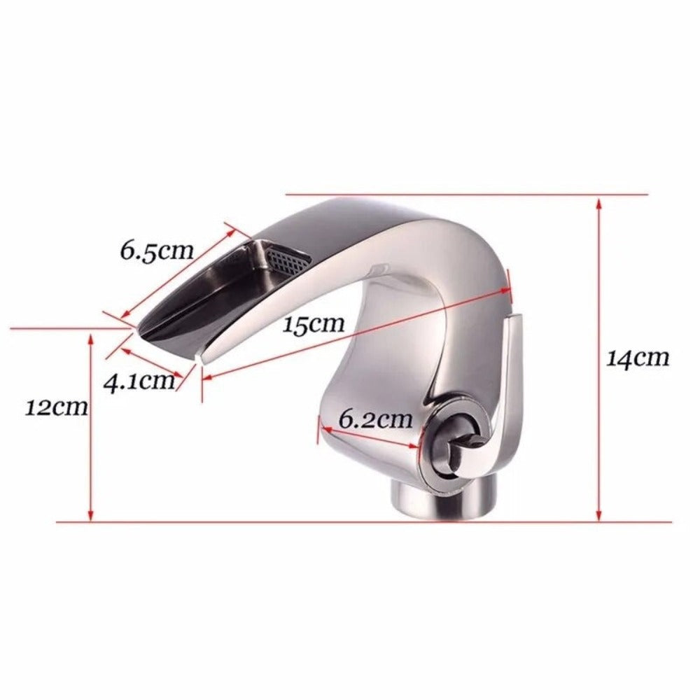 Deck Mounted Sink Water Mixer Faucet