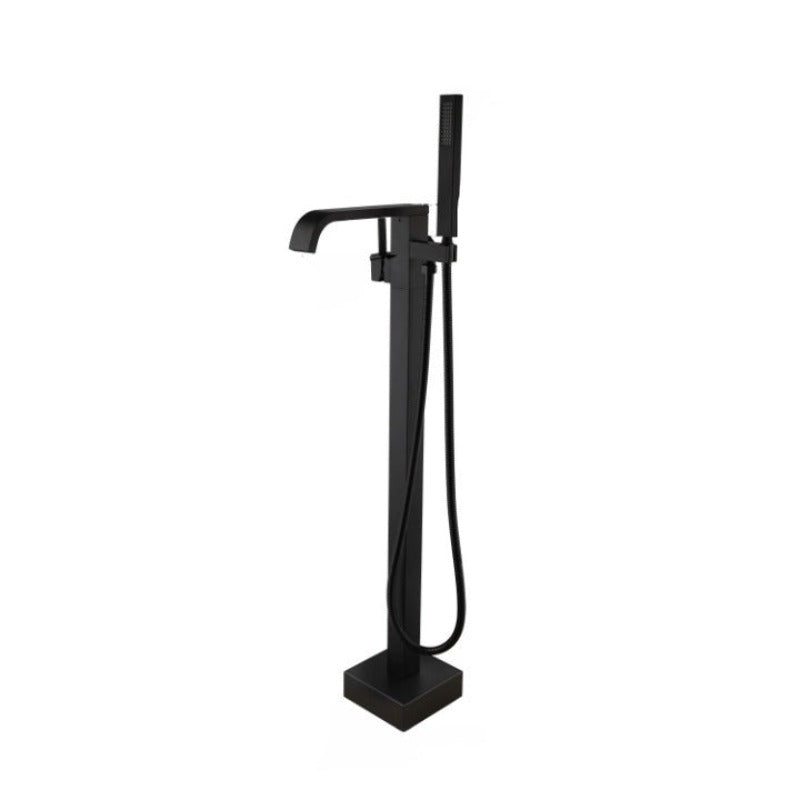 Floor Stand Handheld Standing Shower Faucet Set