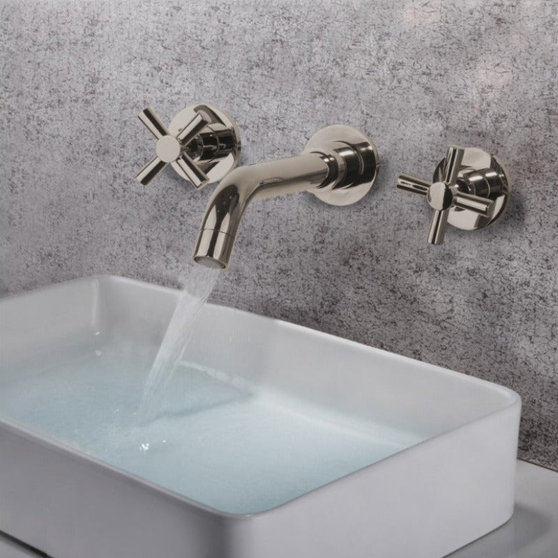 Dual Handle Sink Bathtub Basin Mixer Tap