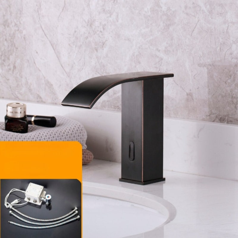 Deck Mounted Automatic Sensor Water Mixer Faucet