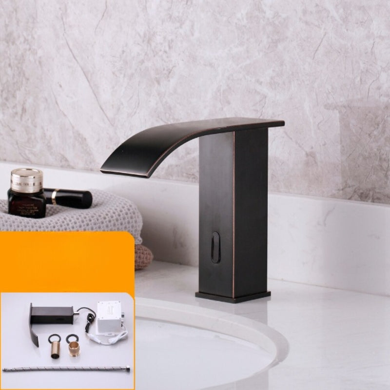 Deck Mounted Automatic Sensor Water Mixer Faucet