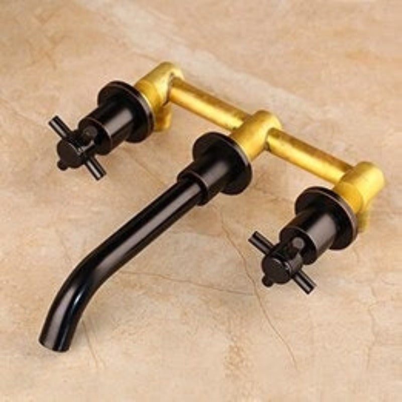 Dual Handle Sink Bathtub Basin Mixer Tap