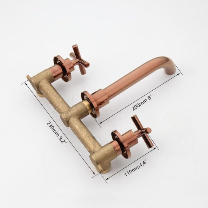 Dual Handle Sink Bathtub Basin Mixer Tap