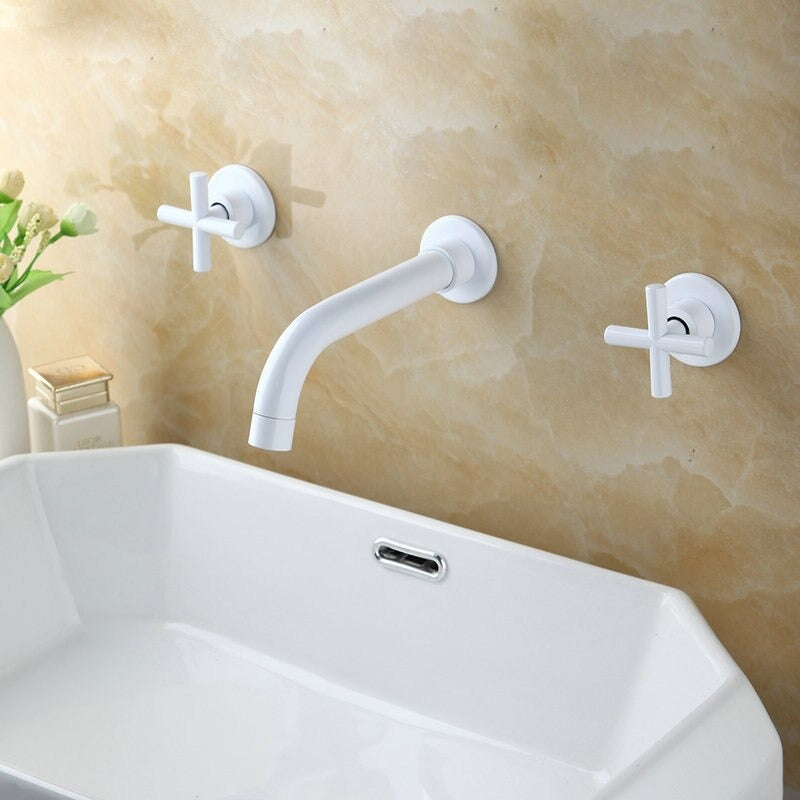 Dual Handle Sink Bathtub Basin Mixer Tap
