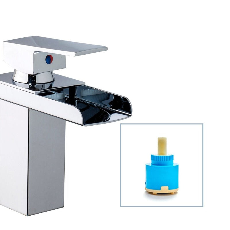 Bathroom Basin Faucet Mixer Waterfall Tap