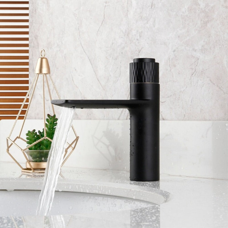Bathroom Metered Faucet Solid Brass Tap With 6 Colors