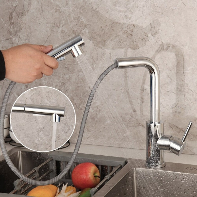 Kitchen Sink Stream Sprayer Head Mixer Taps