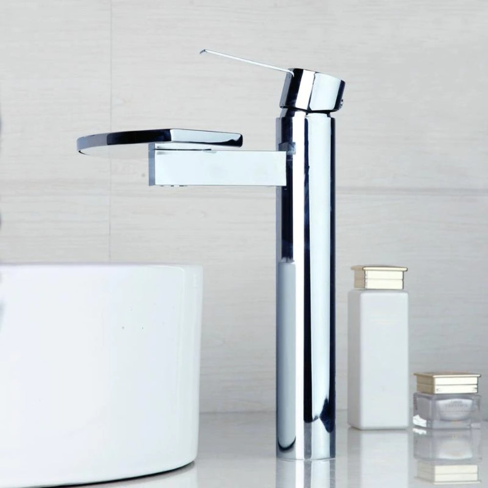 Waterfall Chrome Polish Mixer Faucet