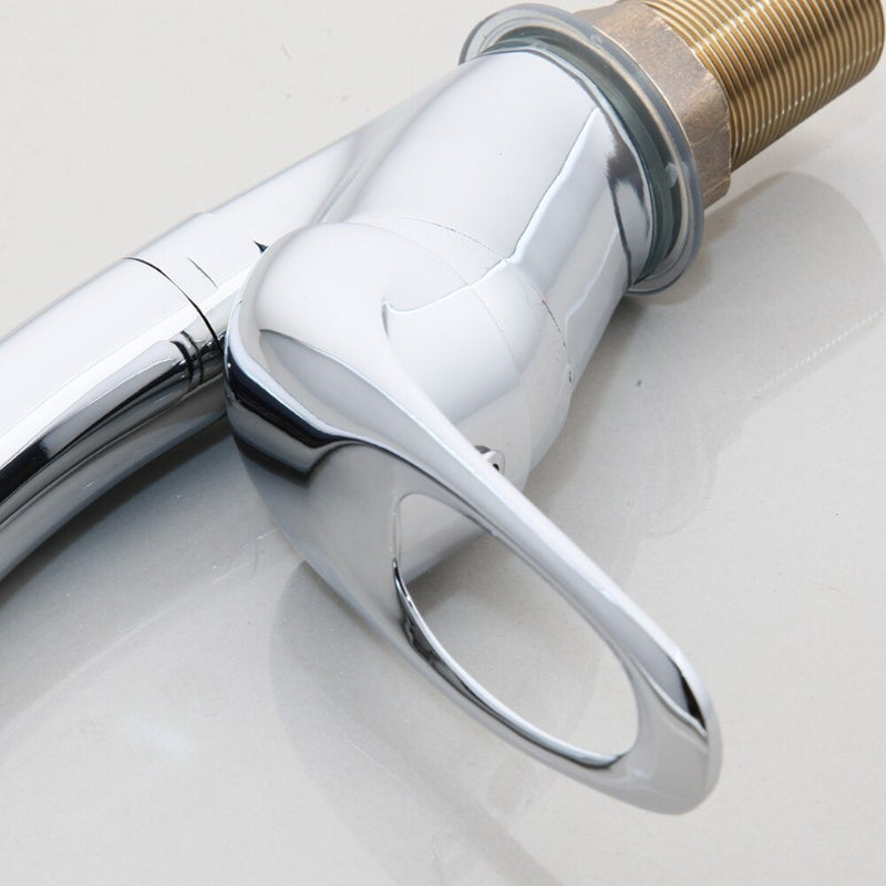 360 Swivel Degree Rotation Chrome Kitchen Faucet