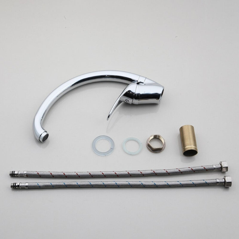 360 Swivel Degree Rotation Chrome Kitchen Faucet