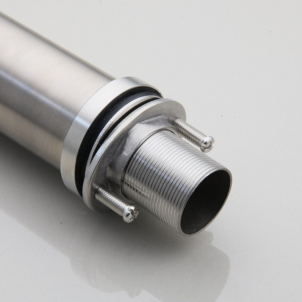 Long Spout Handle Deck Mount Mixer Faucet