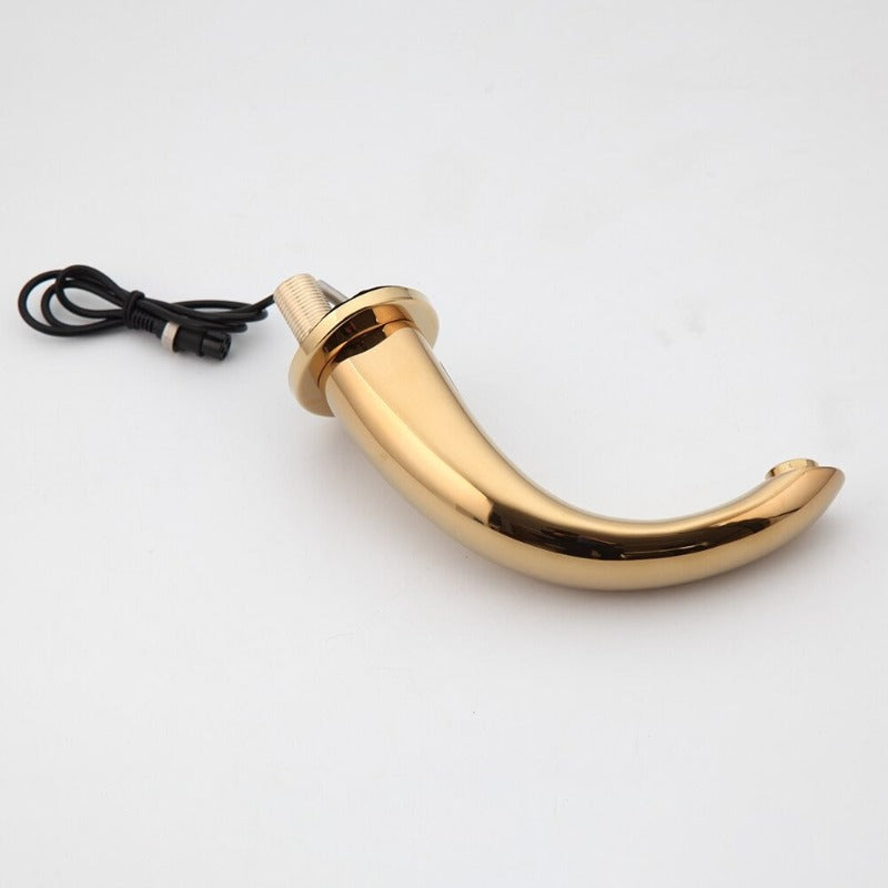 Automatic Sensor Golden Plated Basin Faucet