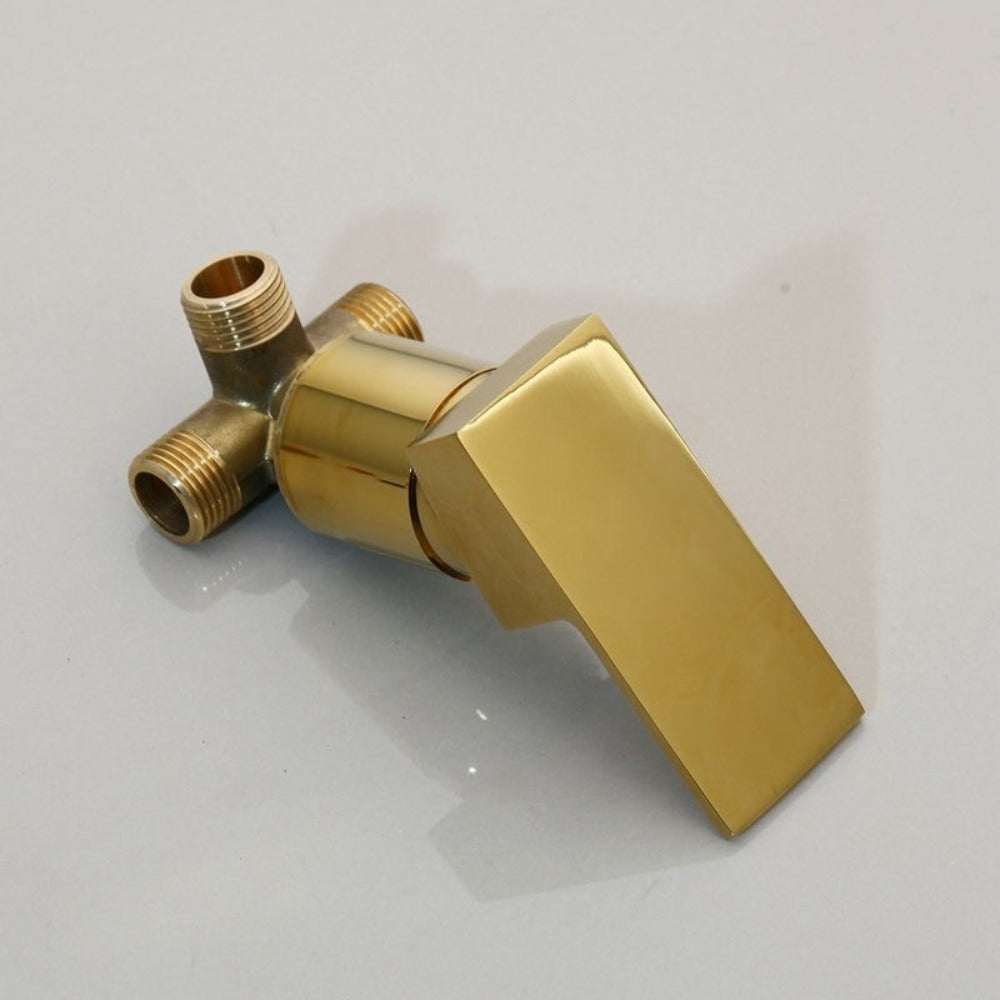 Waterfall Basin Mixer Tap Solid Brass