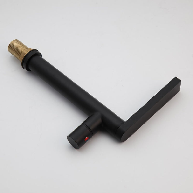 Matte Black Swivel Basin Sink Faucet