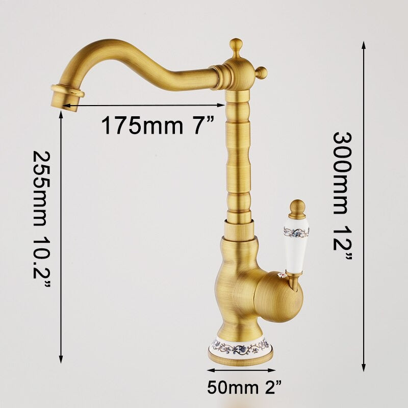 Ceramic Handle Faucet Mixer Tap