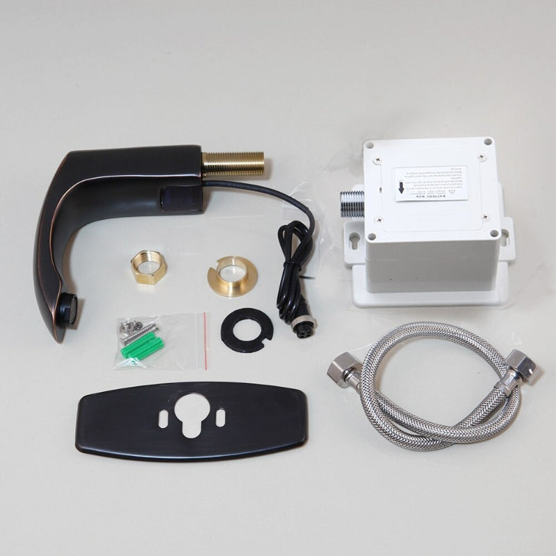 Solid Brass Automatic Touch-Free Infrared Sensor Faucet