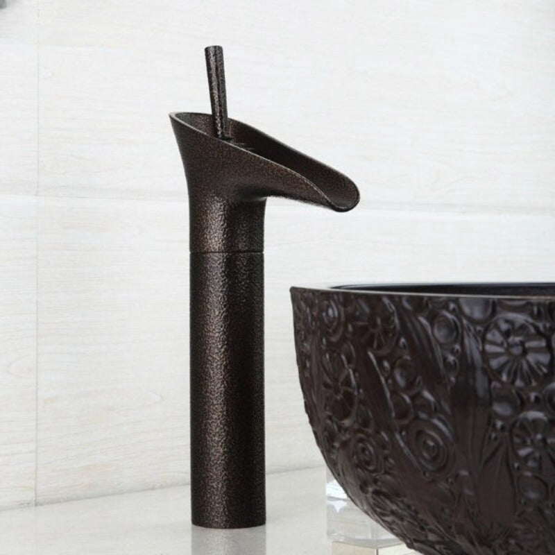 Vintage Roman Bronze Basin Faucet