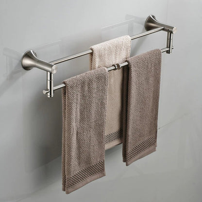 Wall Mounted Bathroom Towel Rail Holder