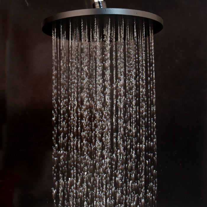 Round Rainfall Bathroom Shower Set