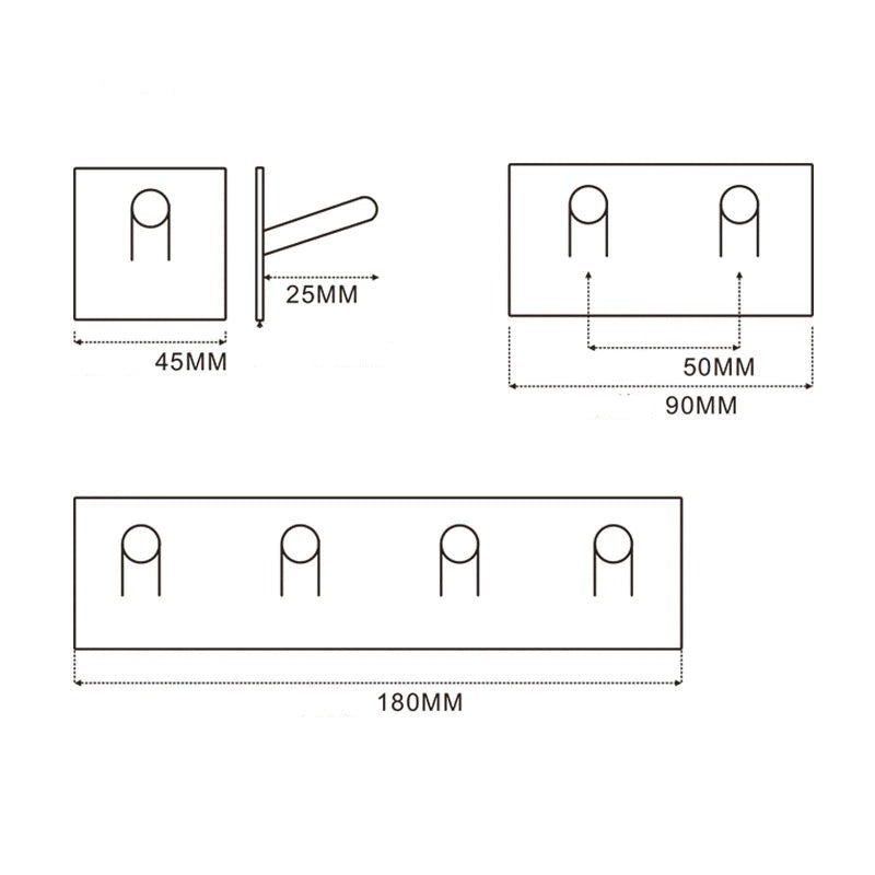 Rustproof Stainless Steel Hanger Hooks