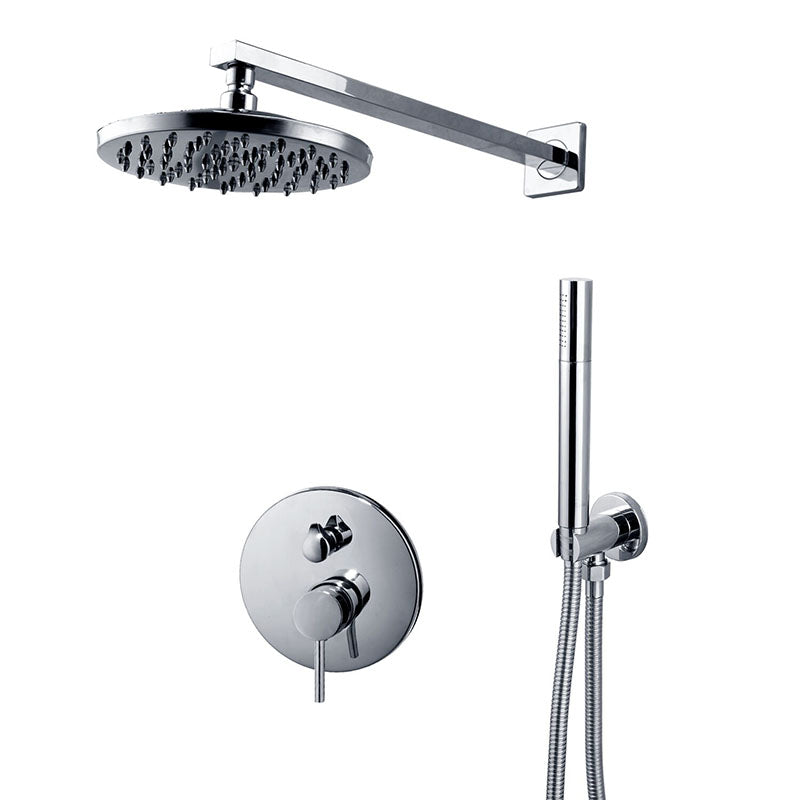 Round Rainfall Bathroom Shower Set