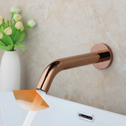 Multicolor Touch Sensor Wall Mount Faucet