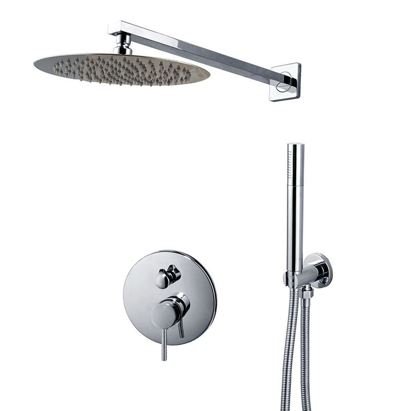 Round Rainfall Bathroom Shower Set