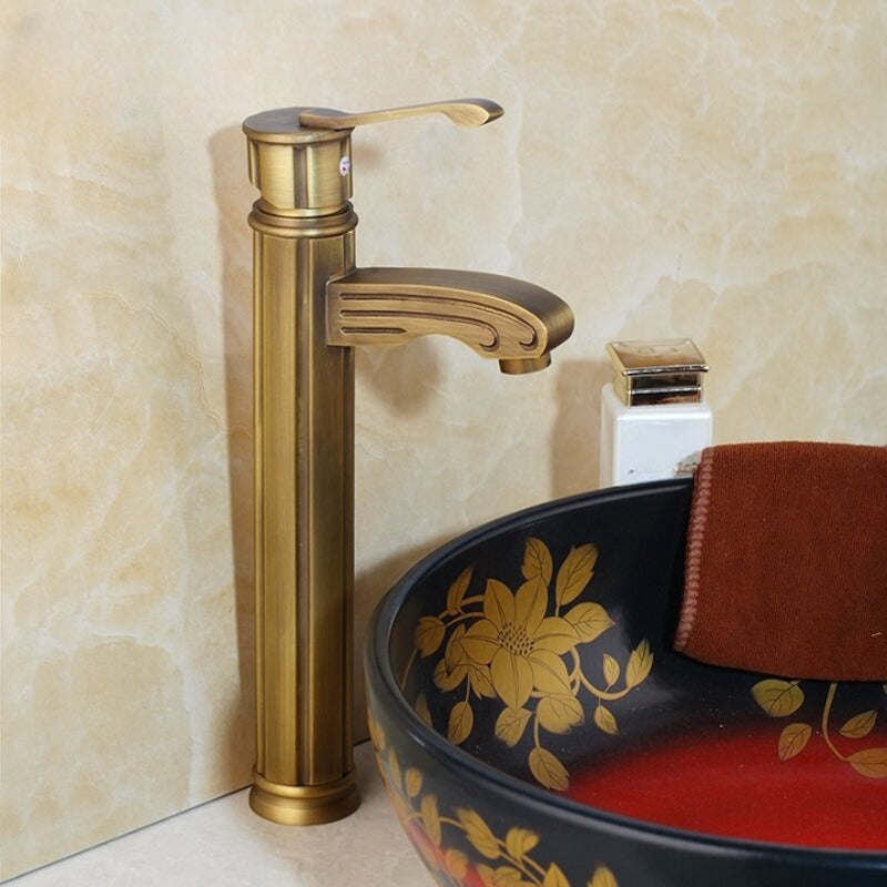 Antique Brass Basin Faucet