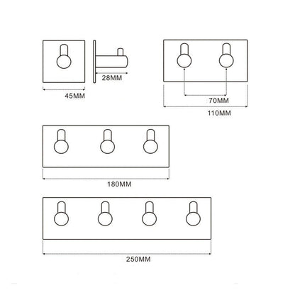 Rustproof Stainless Steel Hanger Hooks