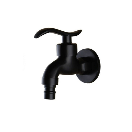 Matte Black Bathroom And Garden Tap