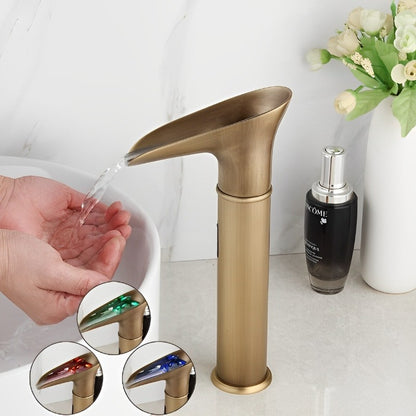 Automatic Hand Touch Waterfall Mixer Faucet - Sensor Technology | Modern Style