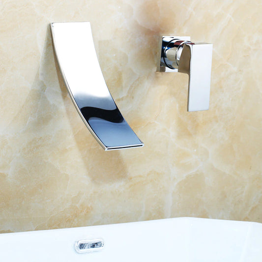 Bathroom Wall Mounted Waterfall Faucet