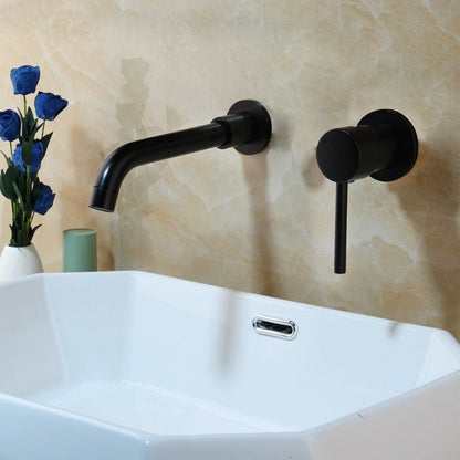 Black Bathroom Bathtub Faucets Joint Pipe Shower Faucet Mixer Tap