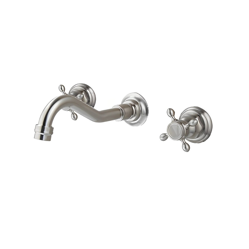 2 Handles Wall Mounted Mixer Tap