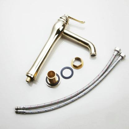 Luxury Painted Golden Basin Faucet Set