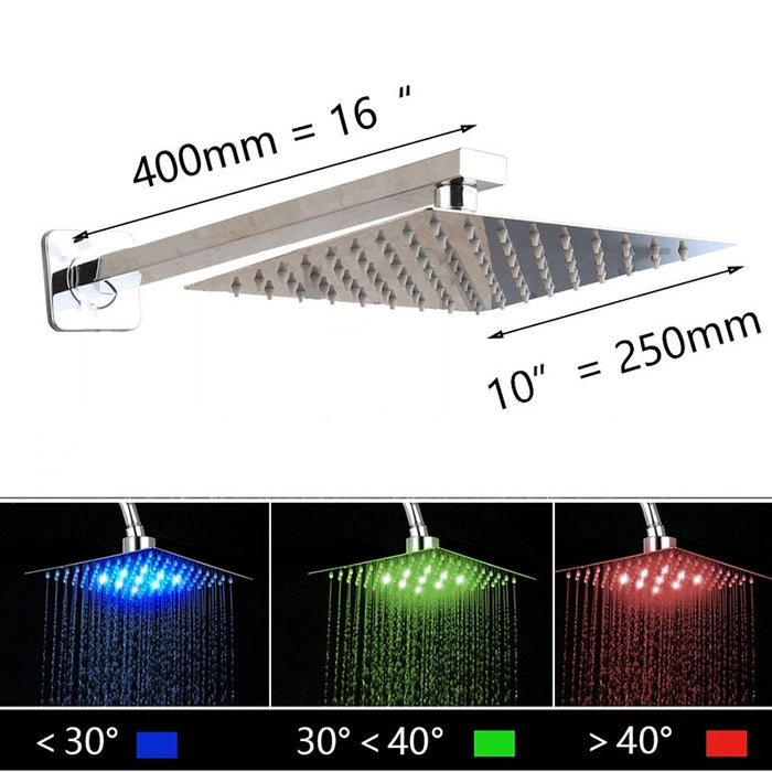 Bathroom Shower Head Rainfall Tub Painting Faucet