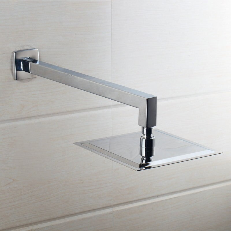 Super-Slim Bathroom Wall Mounted Square Shower Head