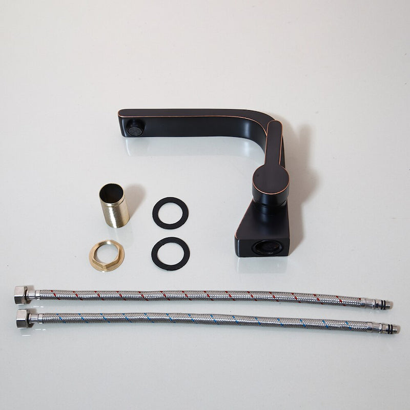 Bathroom Black Bronze Faucet